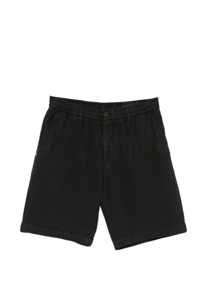 White Sand Robert elasticated-waistband shorts - Black