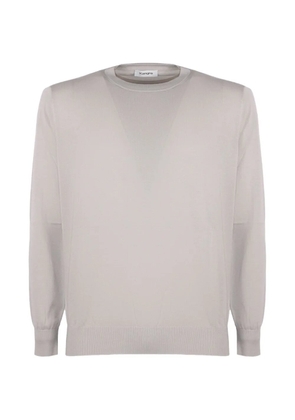 Kangra ribbed-trim sweater - Neutrals