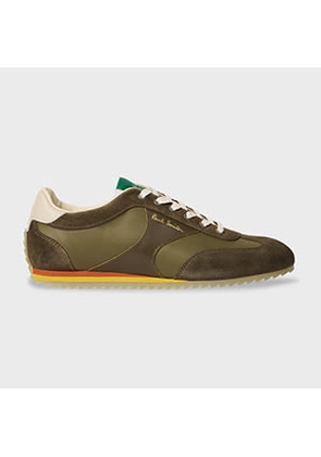 Paul Smith Khaki 'Chilly' Trainers Brown