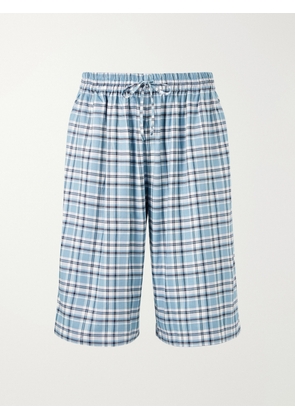 Acne Studios - Ressa Straight-Leg Checked Casual Shorts - Men - Blue - XS