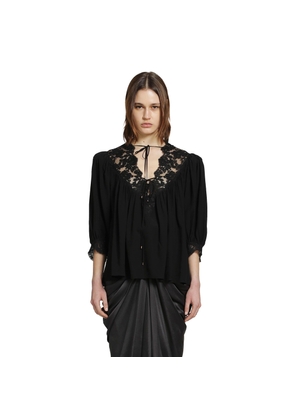 Fluid Puff Sleeve Top