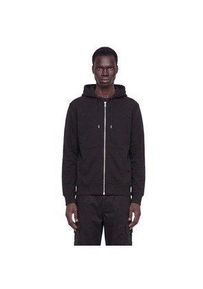 Photographic Negative Logo Zip-Up Hoodie