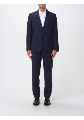 ZEGNA Suit Men color Navy