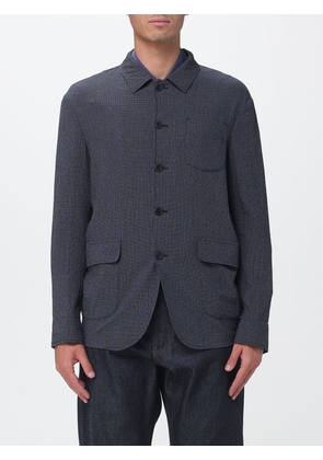 EMPORIO ARMANI Jacket Men color Blue
