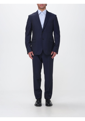 ZEGNA Suit Men color Navy