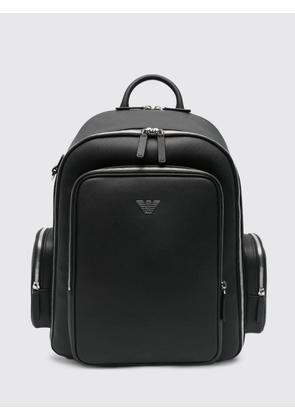 EMPORIO ARMANI Backpack Men color Black