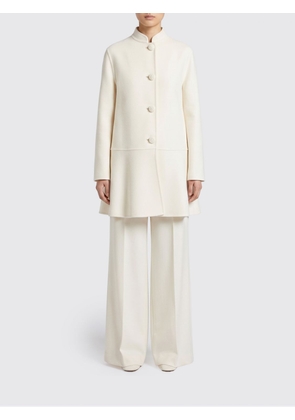 VALENTINO Coat Woman color Ivory
