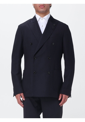 LARDINI Jacket Men color Blue