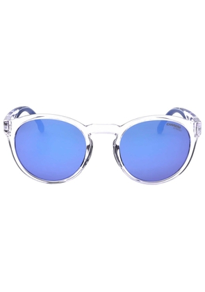 Carrera Blue Round Mens Sunglasses CARRERA 8056/S 0900/Z0 51