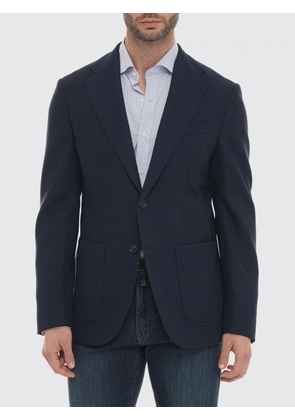 FAY Jacket Men color Blue