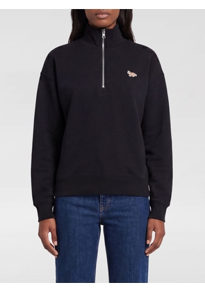 MAISON KITSUNÉ Sweatshirt Woman color Black