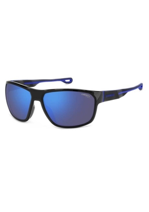 Carrera Blue Mirror Wrap Mens Sunglasses CARRERA 4018/S 0D51/Z0 63