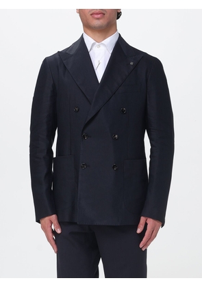 TAGLIATORE Jacket Men color Navy