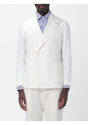 TAGLIATORE Jacket Men color Yellow Cream