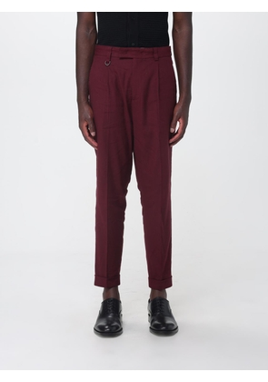 PAOLO PECORA Pants Men color Cocoa