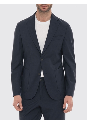 BOSS Jacket Men color Blue