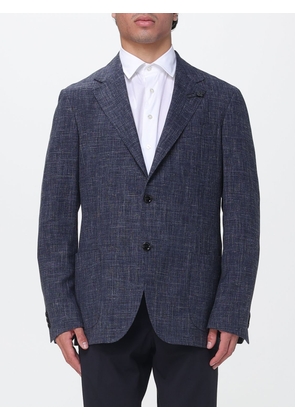 LARDINI Jacket Men color Navy