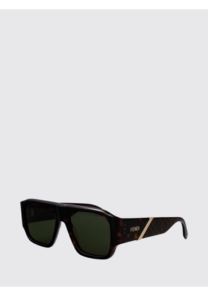 FENDI Sunglasses Men color Brown