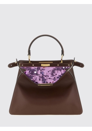 FENDI Handbag Woman color Brown
