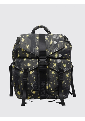 GANNI Backpack Woman color Brown