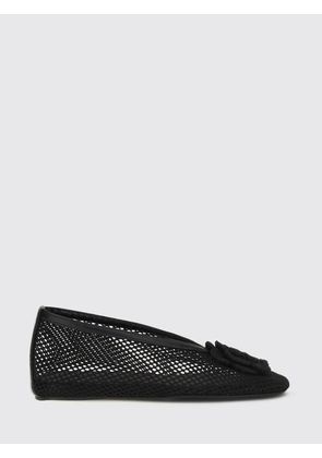 GANNI Ballet Flat Woman color Black