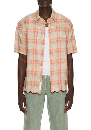 Edmmond Studios Crafty Shirt in Plain Copper - Red. Size L (also in S, M, XL/1X).