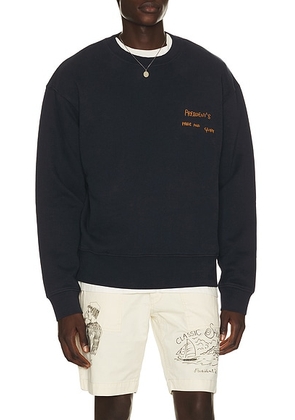 President's Champion Canoe Crew Sweatshirt in Blue Navy - Navy. Size M (also in S, L, XL/1X).