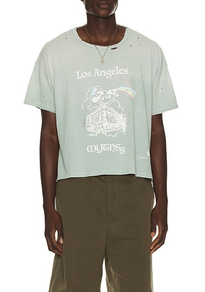 Paly Hollywood Mythsyss Tee in Teal - Teal. Size XL/1X (also in S, M, L).