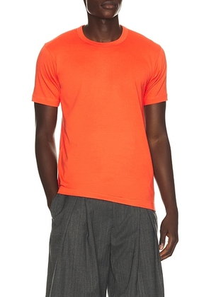 COMME des GARCONS SHIRT Tee in Red - Red. Size L (also in S, M, XL/1X).