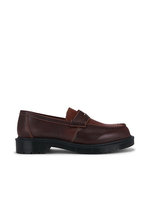 Dr. Martens Penton Loafer in Brown & Amber - Brown. Size 9 (also in 7, 8, 10, 11, 12).