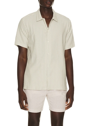 SAMSOE SAMSOE Avan Jx Shirt in Moonstruck - Neutral. Size S (also in M, L, XL/1X).