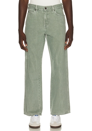 Dickies 1993 Loose Straight Carpenter Jean in Stormy - Blue. Size 34x32 (also in 28x32, 30x32, 36x32, 38x32).