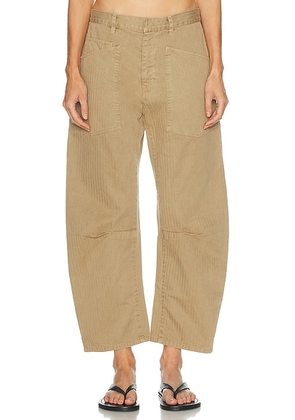 NILI LOTAN Shon Pant in French Khaki - Tan. Size 6 (also in 0, 2, 4, 8).