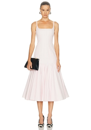 JACQUEMUS La Robe Agave in Light Pink - Pink. Size 42 (also in 34, 36, 38, 40).
