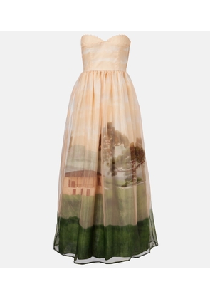 Agua by Agua Bendita Tonia Paramo printed cocktail dress