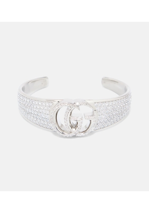 Gucci GG Marmont embellished cuff bracelet