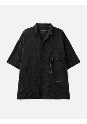 Washer Pleated Open SS Shirt (M)