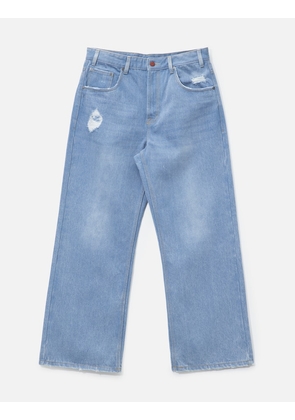 Light Blue Straight Leg Denim