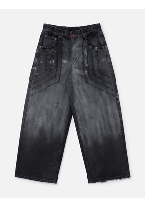 Painted Black Racer Denim