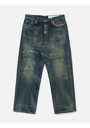 Savage Denim DP Wide Pants