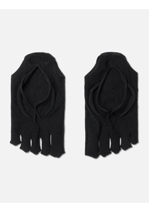 Paws Fishnet Five Fingers Socks