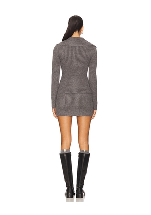 ALL THE WAYS Alyssa Skirt Set in Grey. Size L. Also in XS, S, M.