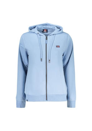 Norway 1963 Azzurro Cotton Womens Hoodie - S
