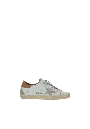 Golden Goose White Leather Superstar Sneakers - EU44/US11
