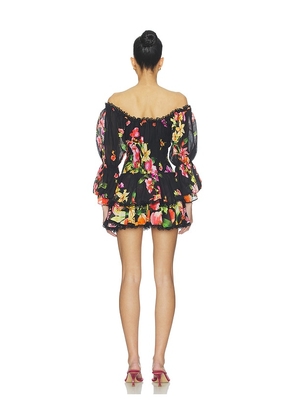 Charo Ruiz Ibiza Azurea Short Dress in Black. Size S. Also in M.