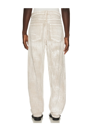 AGOLDE Fusion Jean in Cream. Size 30. Also in 31, 32, 33, 34.