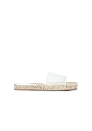 Dear Frances Vespa Slide in Cream. Size 36. Also in 37, 38, 39, 40.