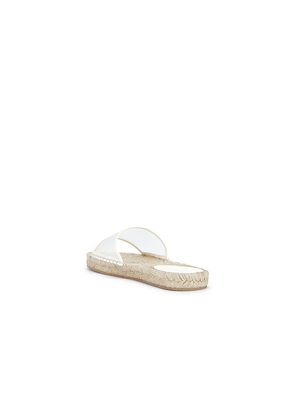 Dear Frances Vespa Slide in Cream. Size 36. Also in 37, 38, 39, 40.