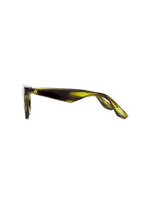 AIRE Aperture Sunglasses in Green.
