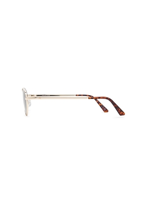 AIRE Ephermeris Sunglasses in Metallic Gold.